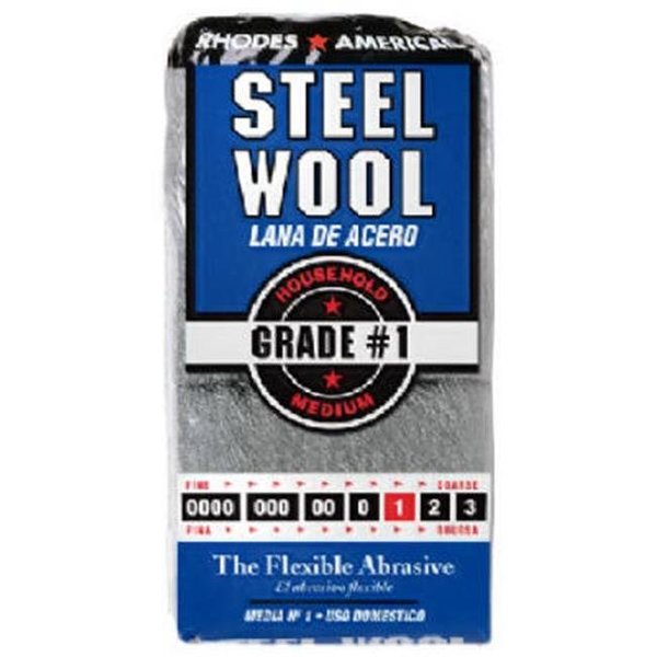 Homax Homax Products 10121111 No.1 Medium Steel Wool Pads; 12 Pack 713503